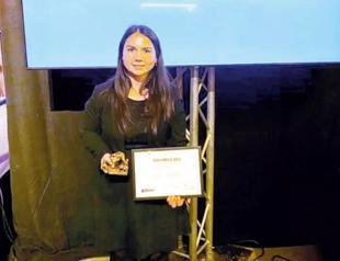 Young scientist bags award in Belgium