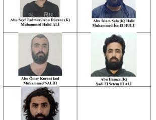 MİT captures five senior ISIL militants