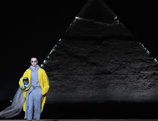 Egypt dusts off pyramids for fashion, pop and art shows