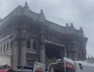 Fire breaks out in historical Çırağan Palace