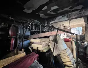 Fire destroys Ali Poyrazoğlu’s theater