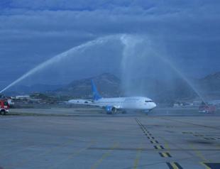 First Russian plane lands in Gazipaşa after war