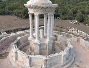 Round-planned fountain restored in Kibyra