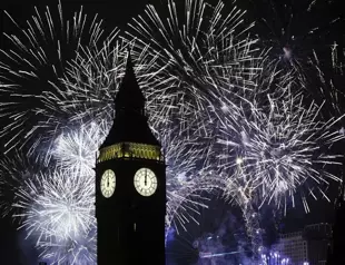 Time zone by time zone, another new year sweeps into view