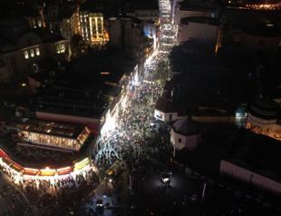 Turks celebrate New Year with various events across country