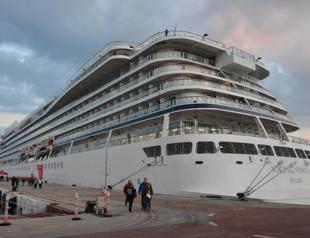 First cruise ship of this year arrives in Aydın’s Kuşadası