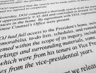 FBI searched Biden home, found items marked classified