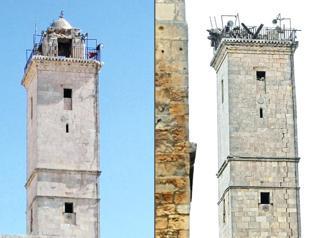Earthquake damages ancient citadel in Aleppo