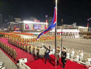 North Korea unveils record number of ICBMs at military parade