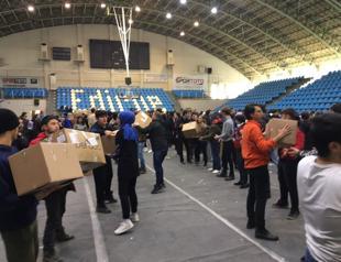 Aid chain for earthquake victims expanding