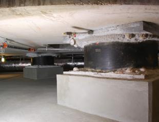 Seismic isolation devices prevent damage in four hospitals