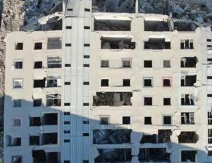 Some contractors captured over collapsed buildings