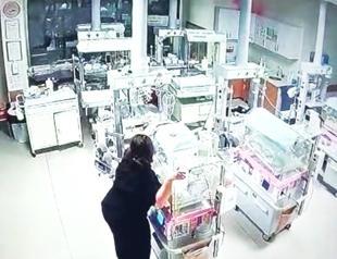 Nurses rush to save babies during quake