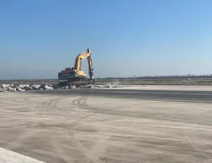 Hatay Airport reopened as runway repaired