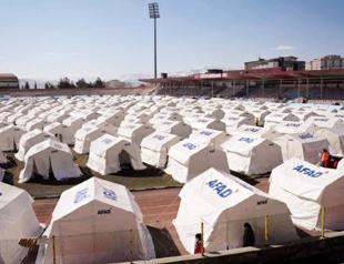 Over 206,000 tents set up in quake zone