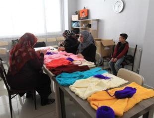 Public education centers sew clothing for survivors
