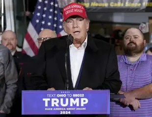 Trump criticizes federal response to Ohio train derailment