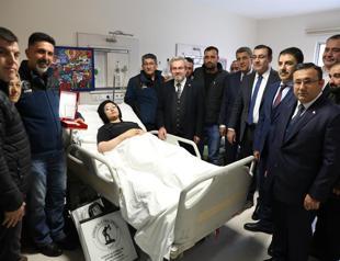 Miners visit girl they rescued under rubble in 248th hour