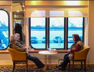 Cruise ship becomes a home for quake survivors