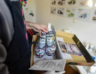 North Macedonia sneaker artist sketches new path