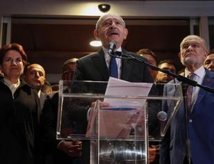 Nation alliance nominates CHP leader Kılıçdaroğlu for presidential polls