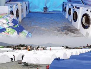 Aselsan builds tent city for 600 quake survivors