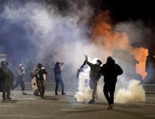 Russia denounces Georgia protests as coup attempt