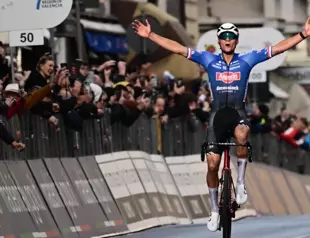 Van der Poel emulates grandfather with Milan-San Remo win