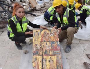 Some 288 historical artifacts saved from rubble