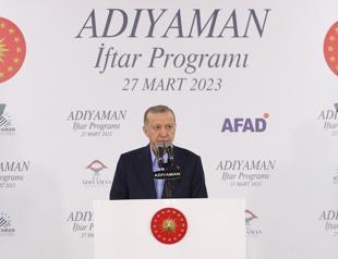 Construction of 56,323 buildings started after quake: Erdoğan