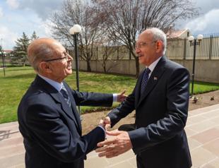 Opposition’s presidential candidate visits former presidents