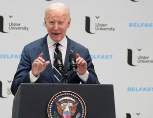 Biden under political fire in restive N Ireland