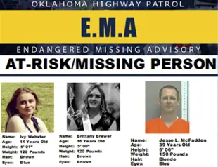 7 bodies found during search for missing Oklahoma teens
