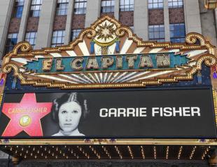 Carrie Fishers Walk of Fame star provokes family wars