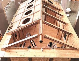 ODTÜ’s students to build paper log houses in quake zone