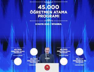 Gov’t creates history by appointing thousands of teachers at once: Erdoğan