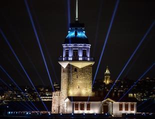 Maiden’s Tower reopened with light shows