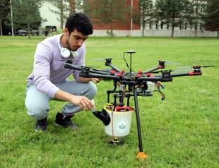 Students develop seeding tool to re-green burned forests