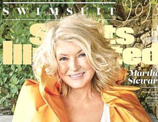 Martha Stewart becomes oldest Sports Illustrated cover model