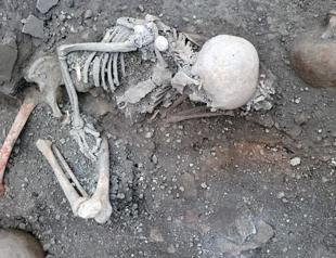 Skeletons found in Pompeii ruins reveal deaths by earthquake