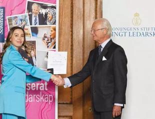 Turkish students receive diplomas from Swedish King