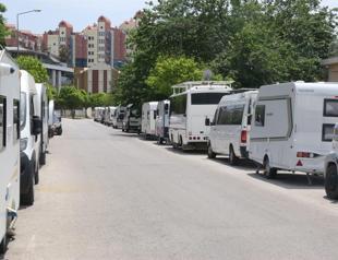 Street caravan parking to be banned in Antalya