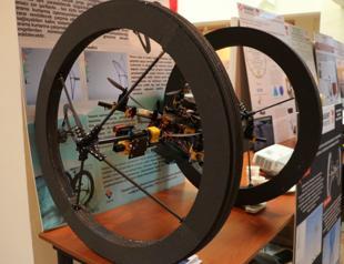 Students develop UAV for operations on land, water