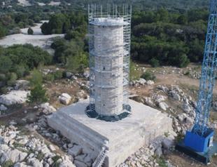 2,000-year-old lighthouse reconstructed in Patara ancient city