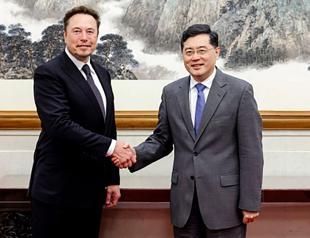 Musk talks electric cars with Chinese minister