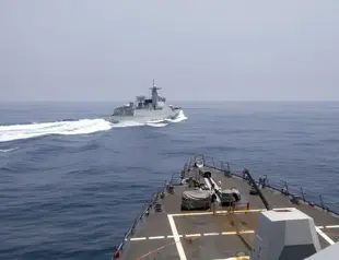US releases video showing close-call in Taiwan Strait with Chinese destroyer
