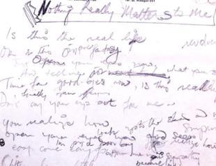 Freddie Mercury’s draft lyrics unveiled