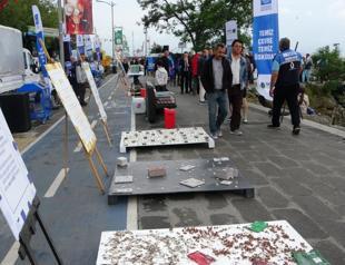 Volunteers join forces to clean waste around Maiden’s Tower