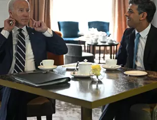 UK PM in Washington to meet Biden and talk tech, Ukraine