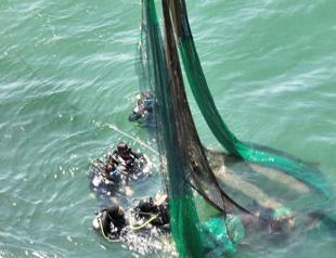 ‘Country’s largest ghost net’ removed from Marmara Sea